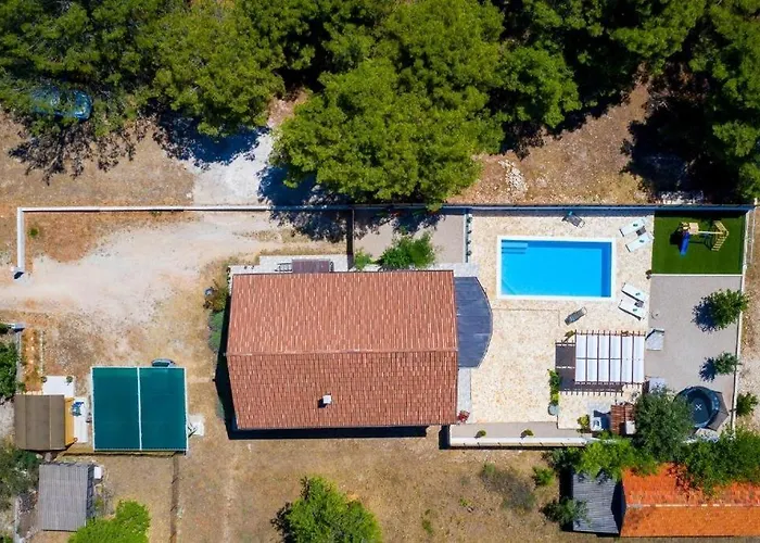 Family Friendly House With A Swimming Pool Vrpolje, - 24345 *